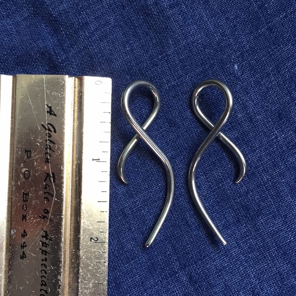 14-Gauge Sterling Silver Earrings